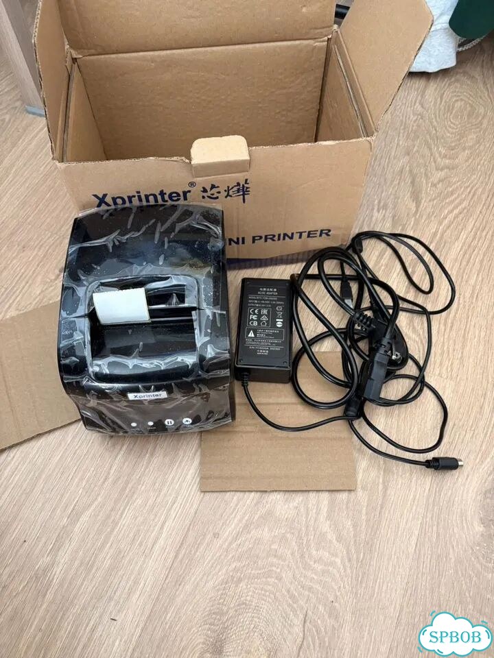 Xprinter mini printer термопринтер для этикеток фото 6