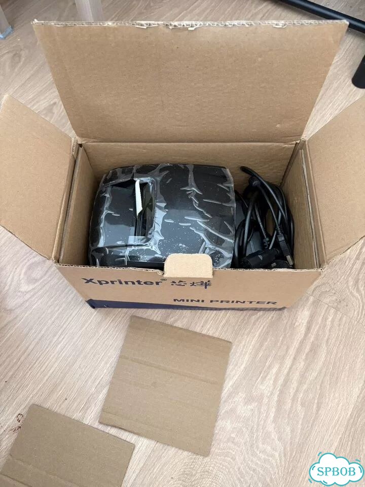 Xprinter mini printer термопринтер для этикеток фото 9