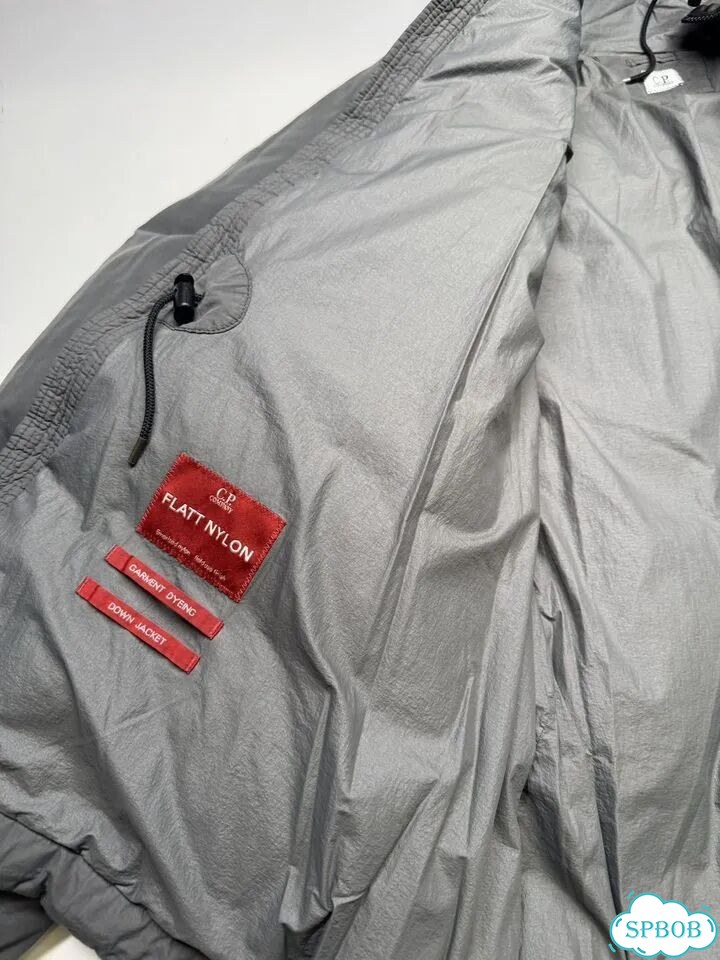 Парка C.P. Company Flatt Nylon Long Down Hooded фото 6