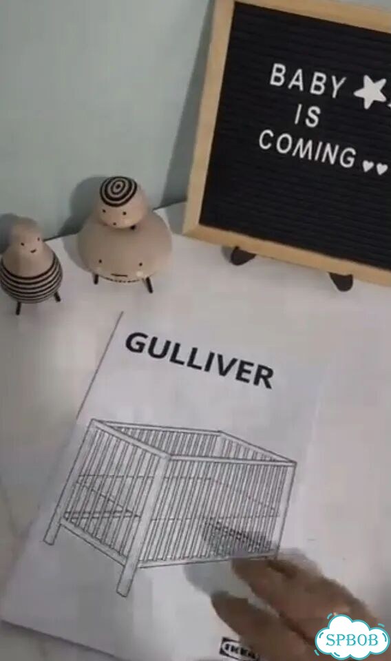 Кроватка детская Gulliver IKEA фото 4
