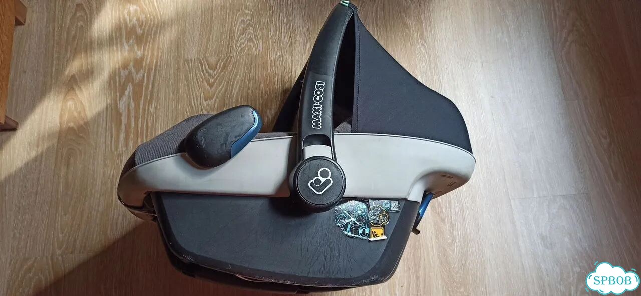 Автолюлька maxi cosi с базой isofix фото 3
