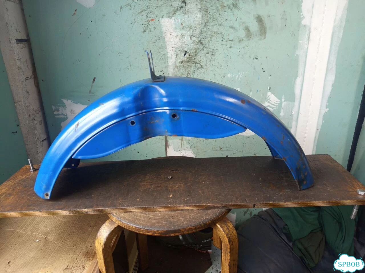 Переднее крыло мотоцикла Урал М 67 фото 3