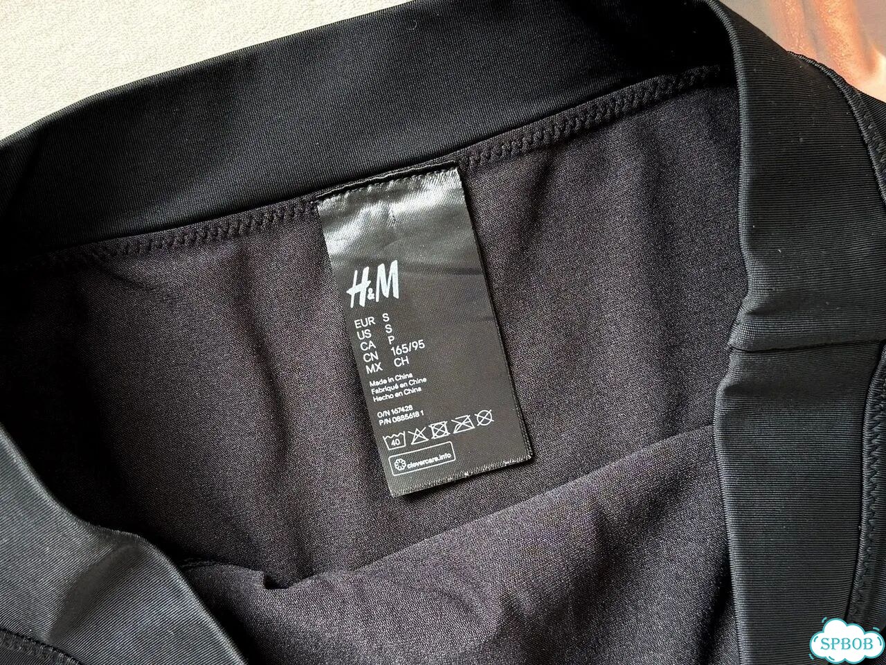 Плавки женские H&M Sport 44 черные спортивные S фото 2