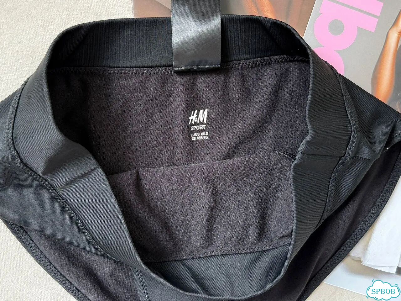 Плавки женские H&M Sport 44 черные спортивные S фото 4
