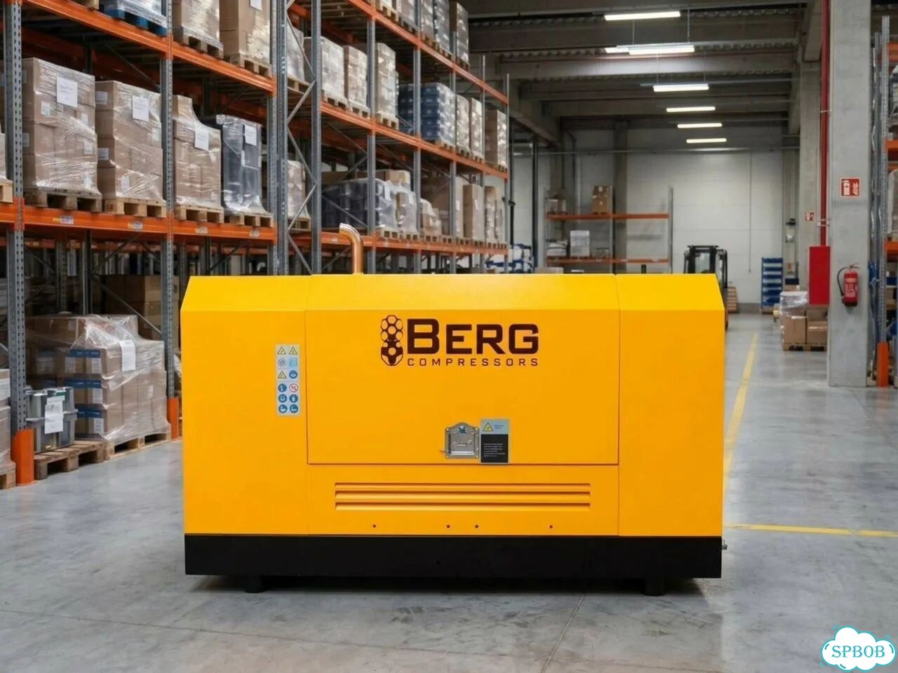 Компрессор дизельный винтовой Berg 12/10 - новый фото 6