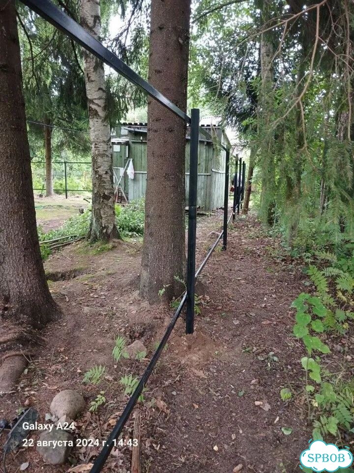 Столб для забора фото 5