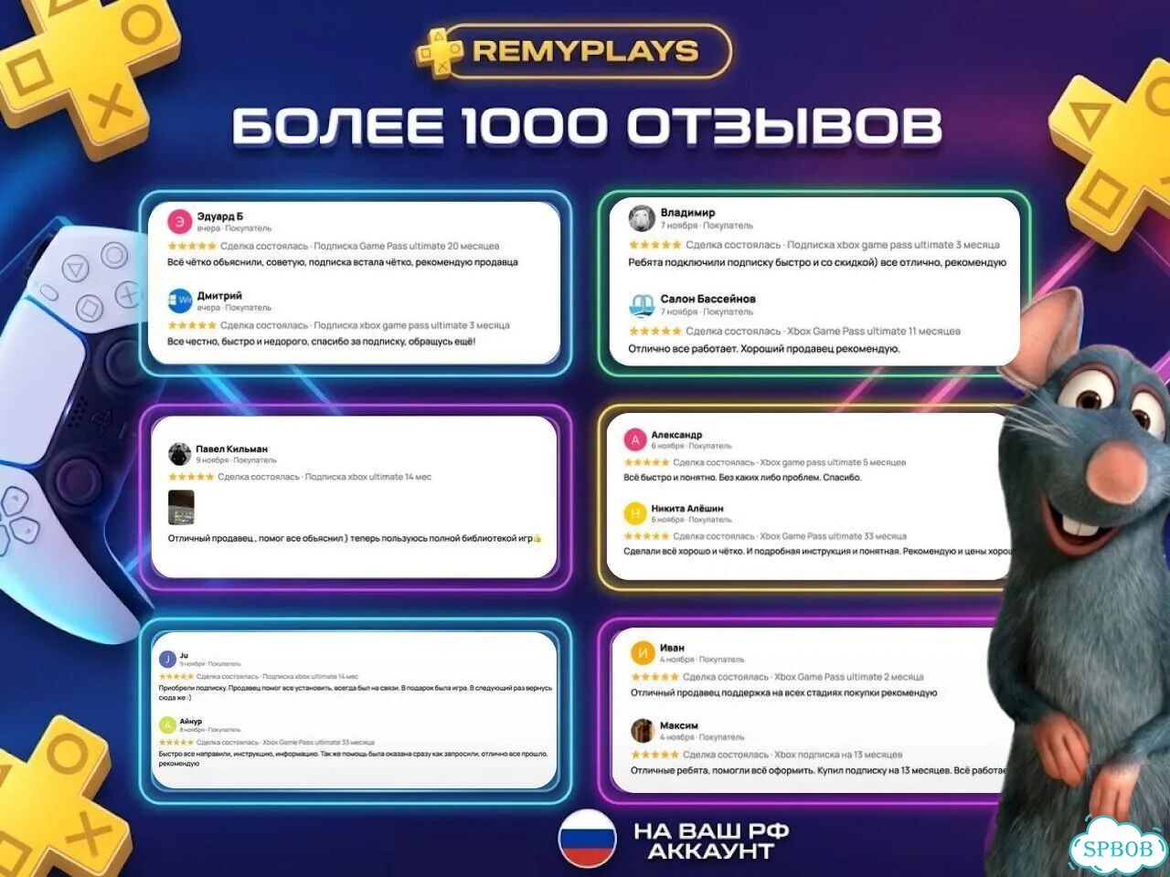 Подписка PS Plus Турция/Украина + EA Play фото 4