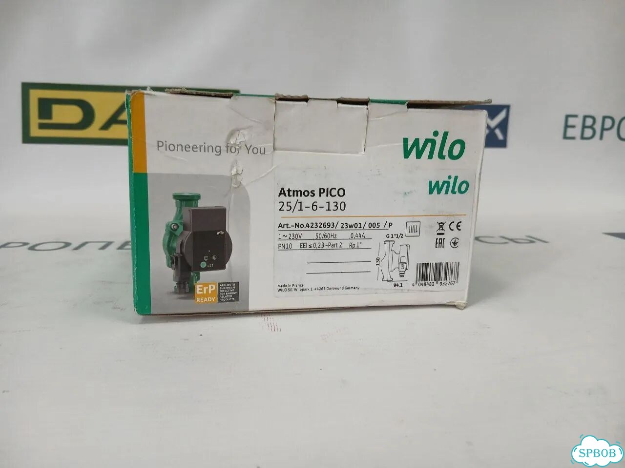 Циркуляционный насос Wilo Atmos pico 25/1-6 130 фото 1
