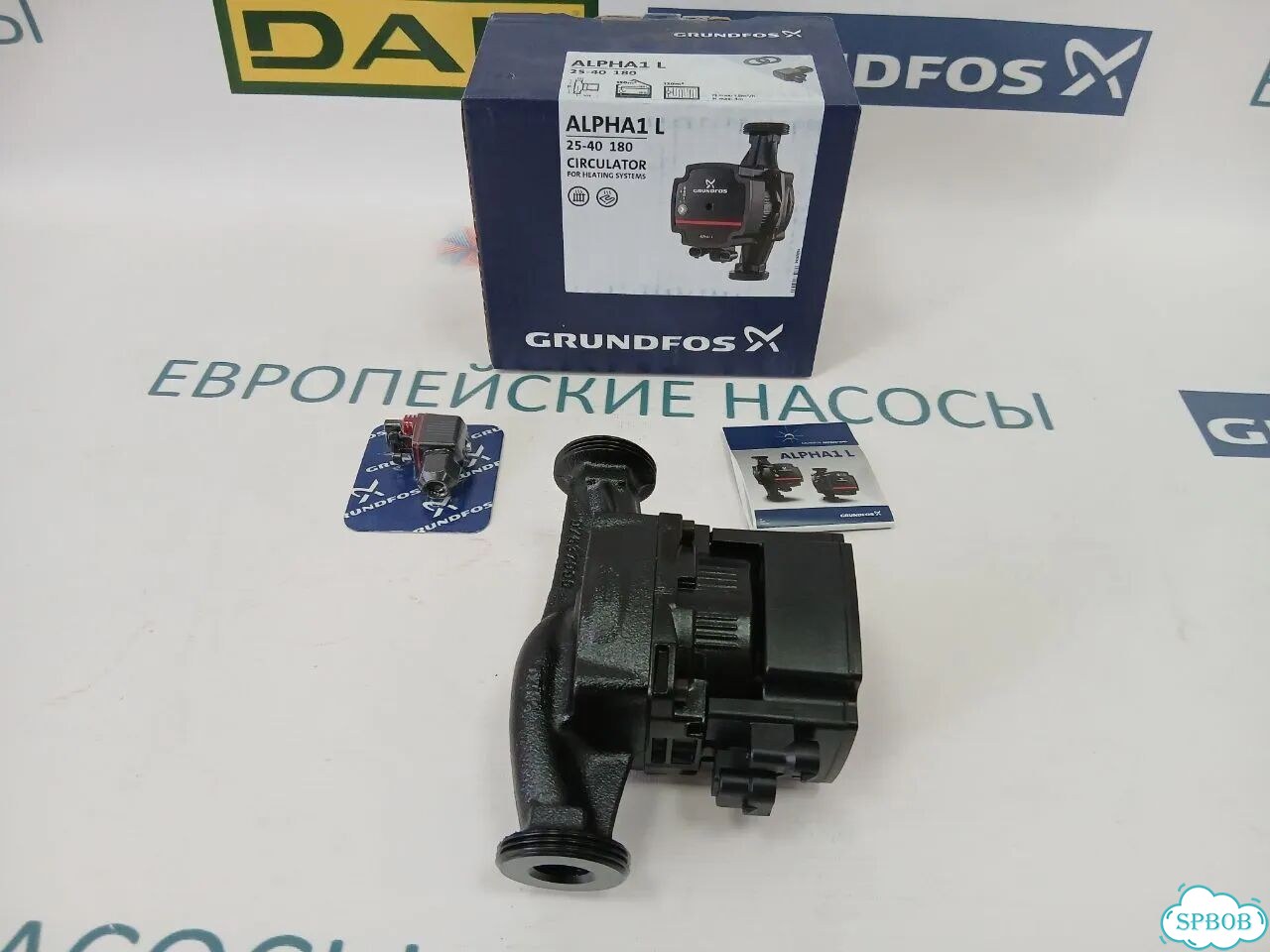 Циркуляционный насос Grundfos alpha1 L 25-40 180 фото 1