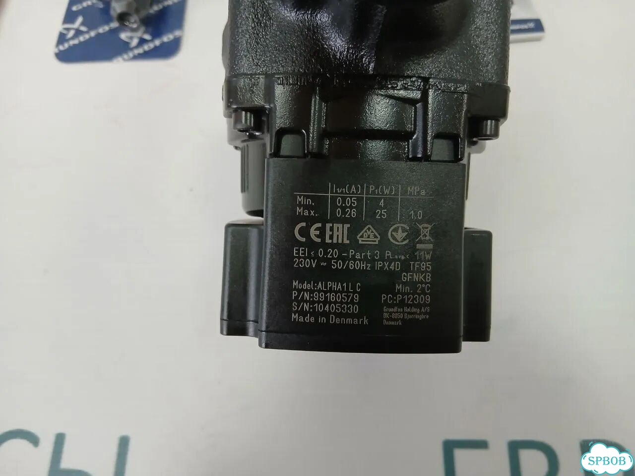 Циркуляционный насос Grundfos alpha1 L 25-40 180 фото 6
