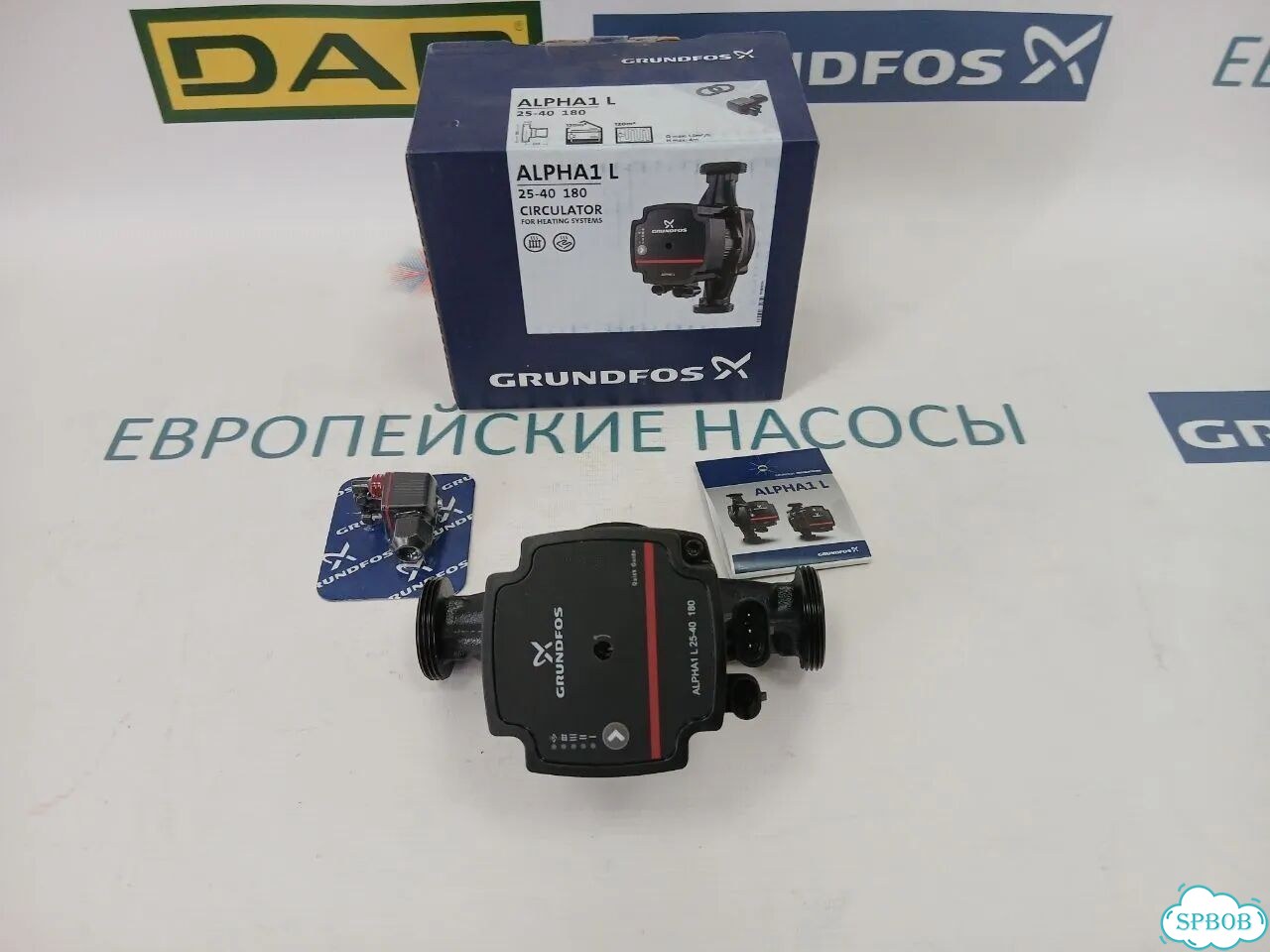Циркуляционный насос Grundfos alpha1 L 25-40 180 фото 7