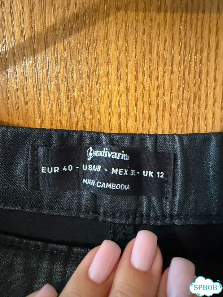 Брюки женские из кожзама фото 3