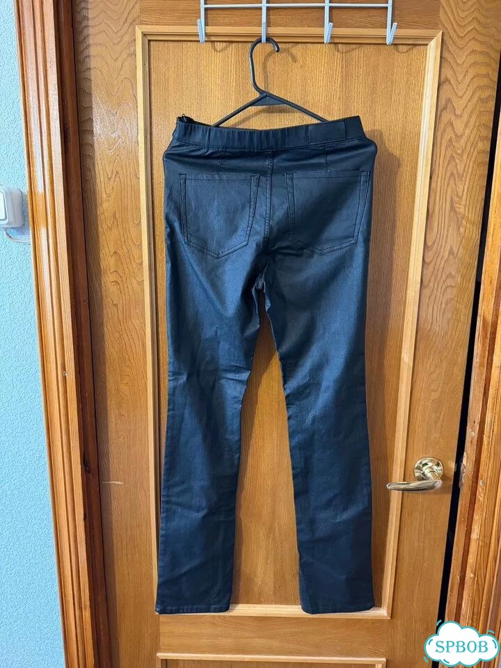 Брюки женские из кожзама фото 4