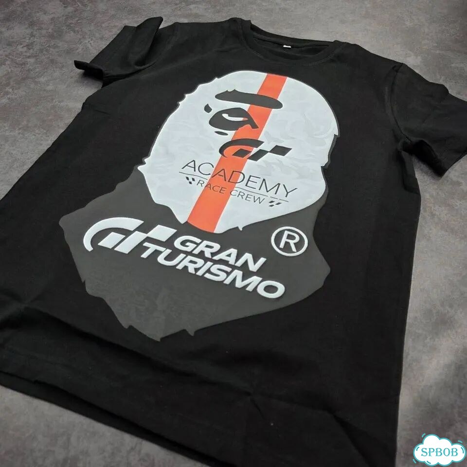 Футболка Bape x Gran turismo ape Head фото 5