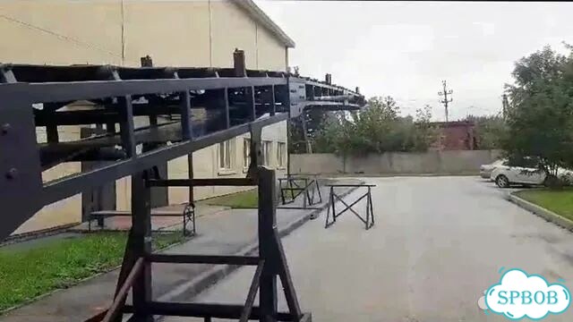Конвейер L-тип на колесах. Штучные грузы фото 2