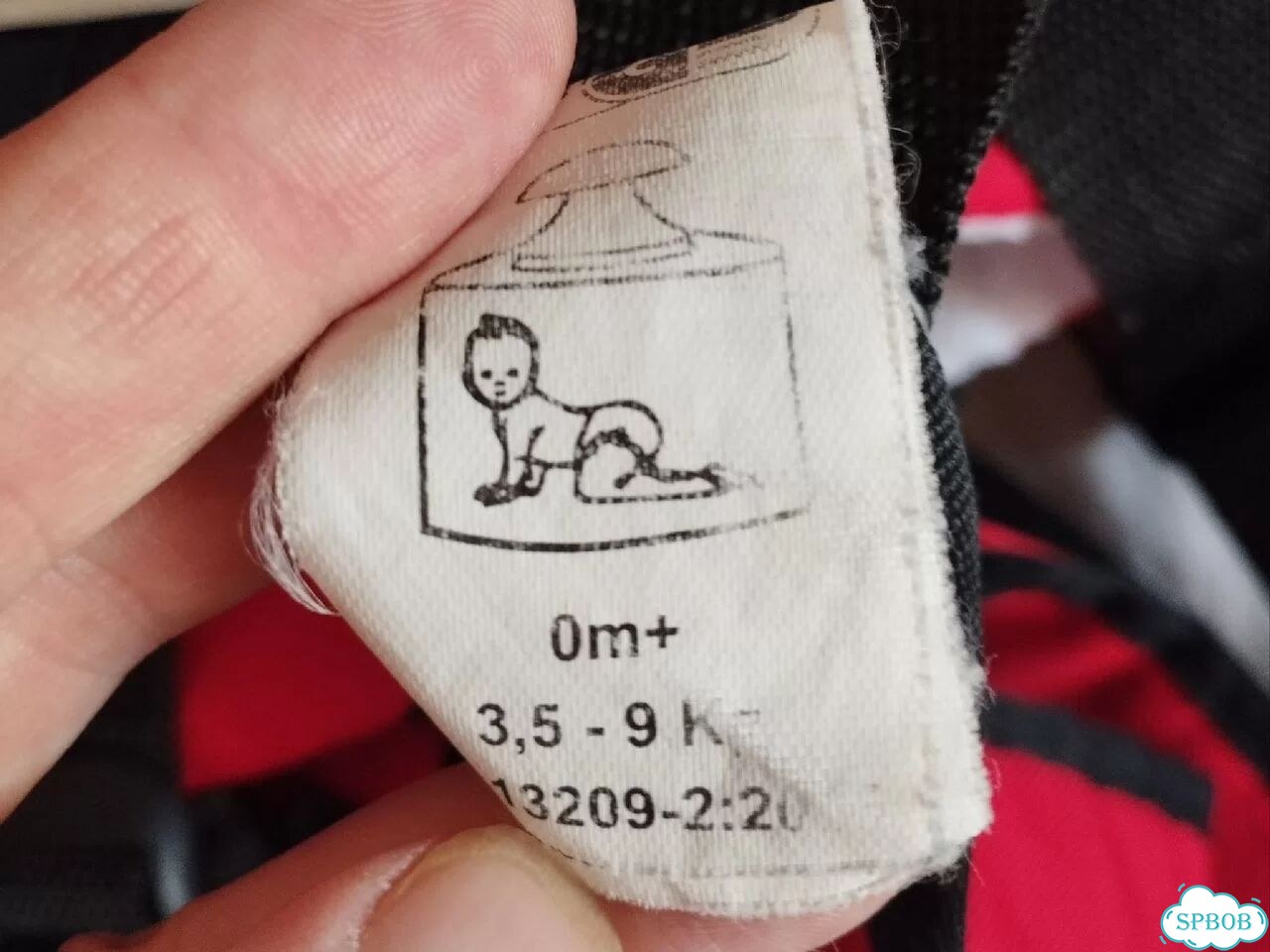 Эргорюкзак кенгуру chicco красный фото 3