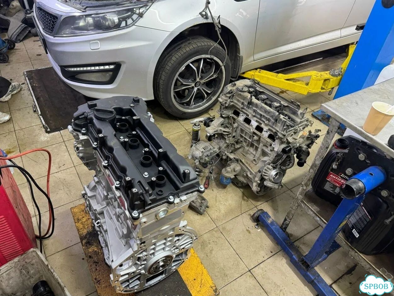 Двигатель G4KE 2.4 L Kia Sorento Kia Optima фото 10