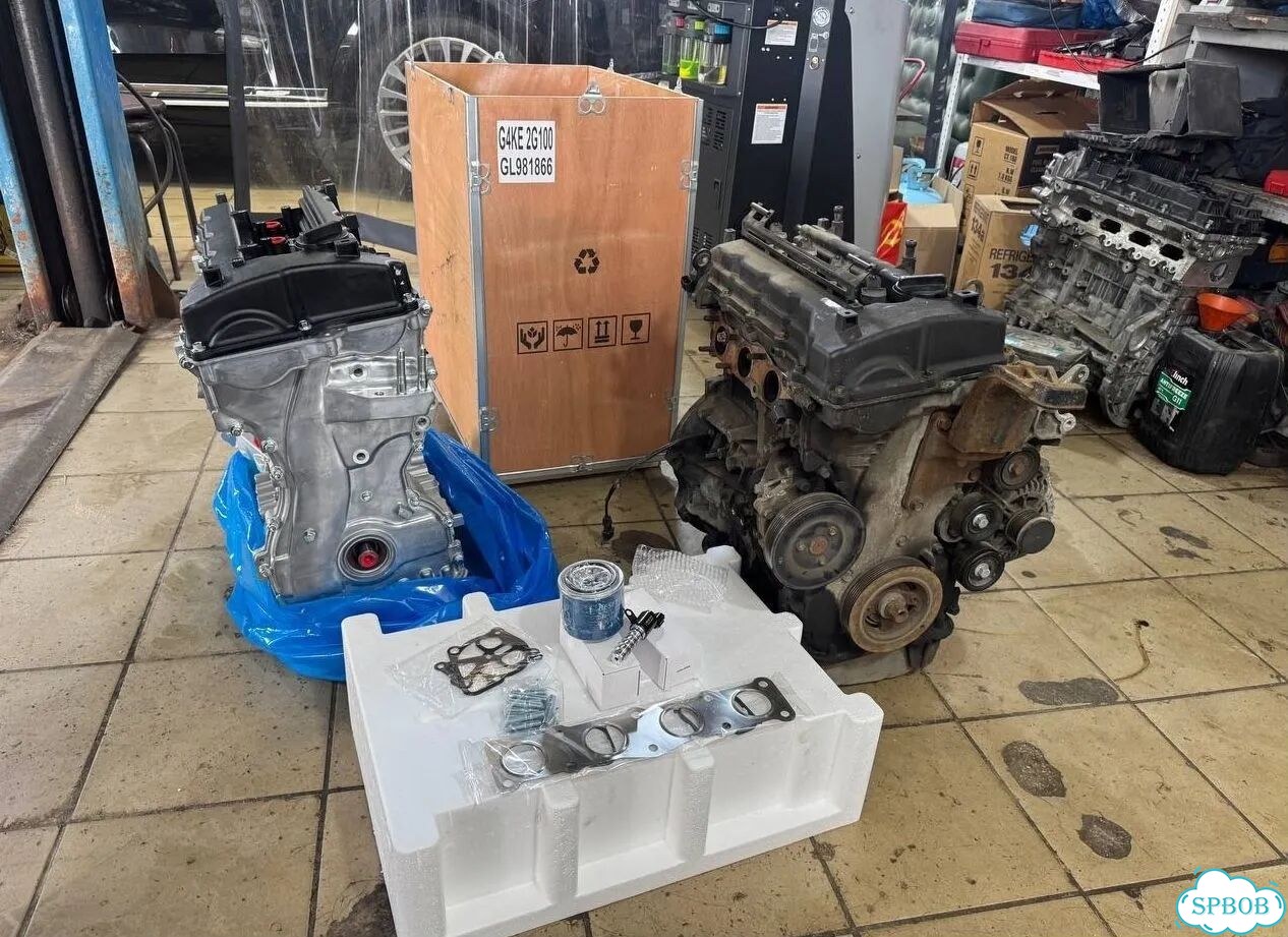 Двигатель G4KE 2.4 L Kia Sorento Kia Optima фото 7
