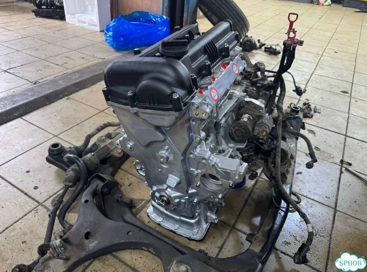 Двигатель G4FC 1.6 л Hyundai Solaris i20 i30 фото 7