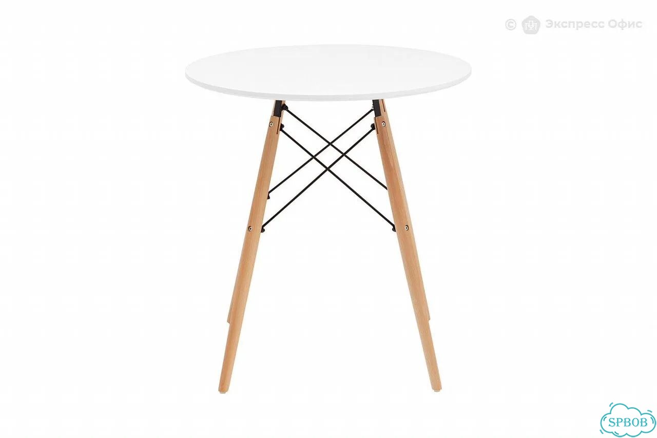 Стол обеденный круглый Eames DSW New фото 2