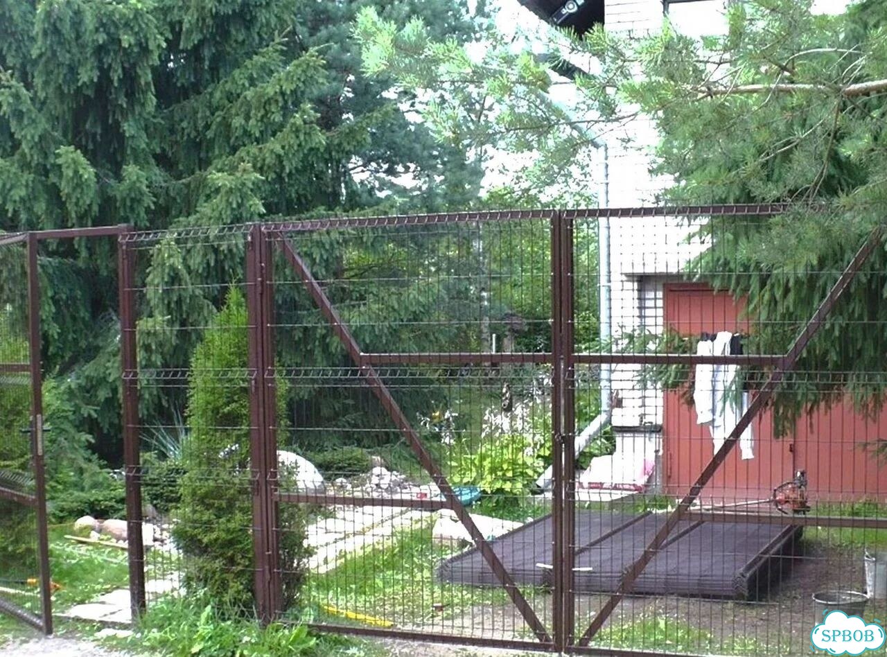 Забор из сетки Гиттер фото 2