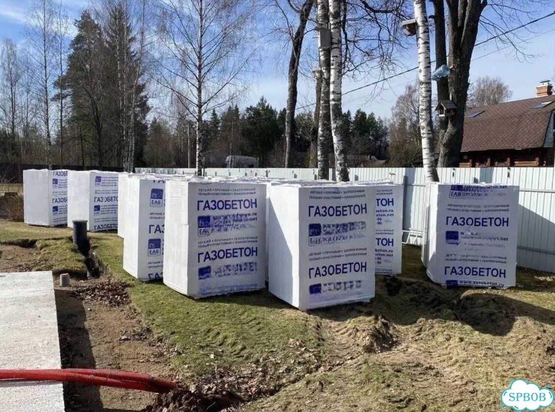 Быстрая доставка, газобетон. Для дома фото 3