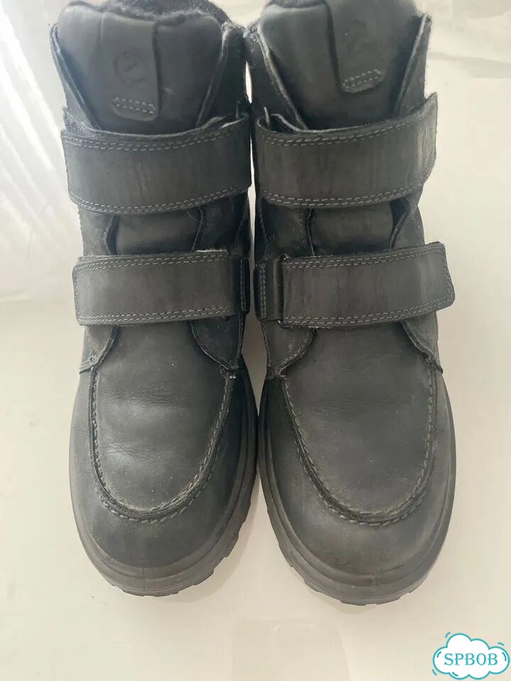 Ботинки зимние для девочки ecco фото 1