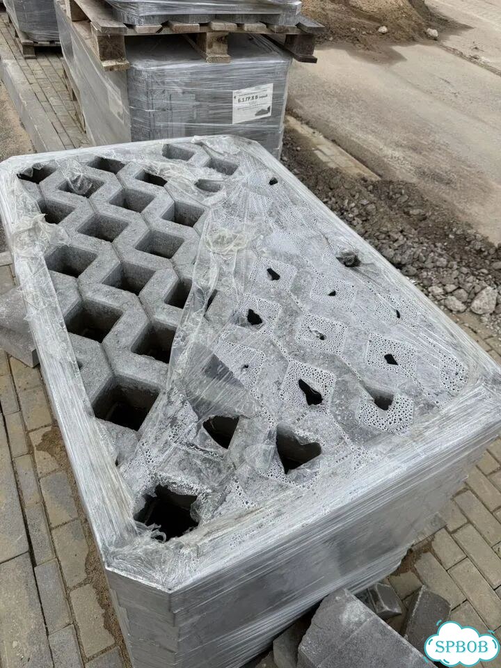 Плиты бетонные тротуарные фото 2