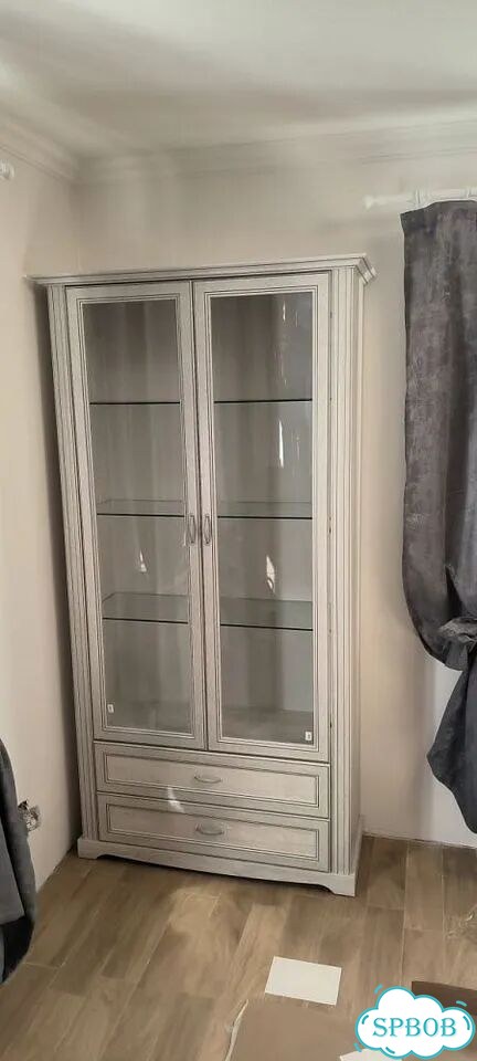 Шкаф витрина для посуды фото 1