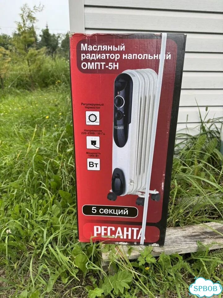 Масляный обогреватель новый фото 1