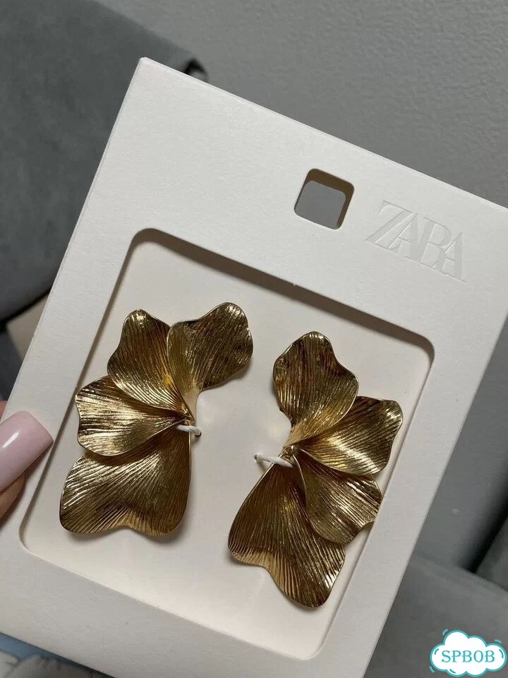 Новые серьги zara оригинал фото 4