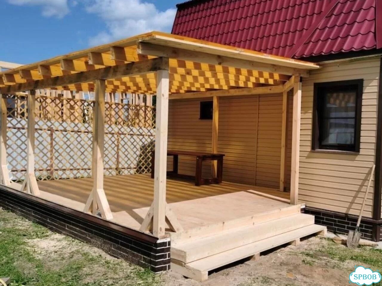 Строительство домов, пристроек. Бригада строителей фото 8