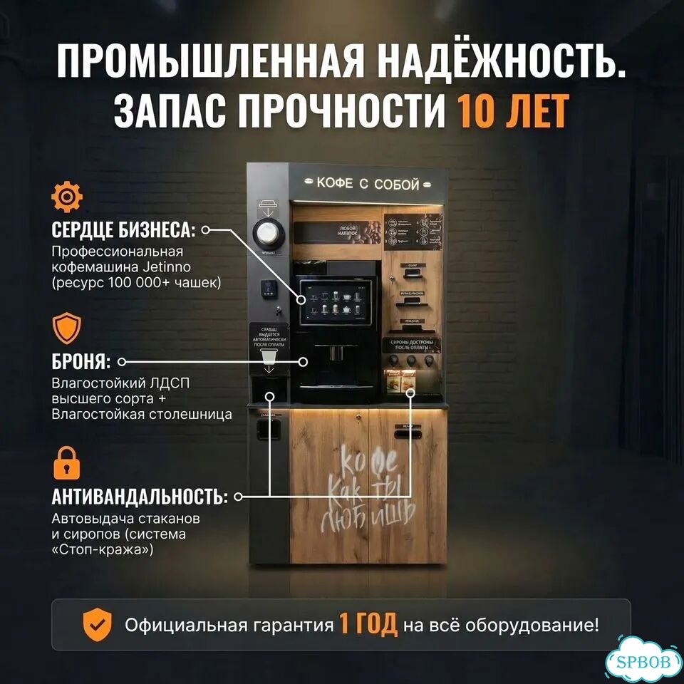 Кофейня самообслуживания от производства фото 2