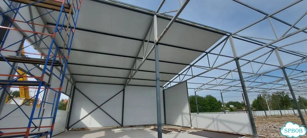 Строительство ангаров фото 7