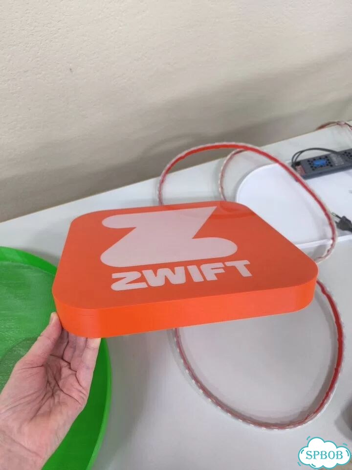 Zwift логотип на стену фото 1