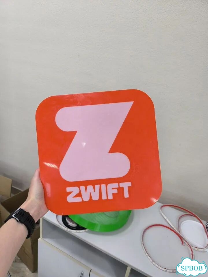 Zwift логотип на стену фото 2