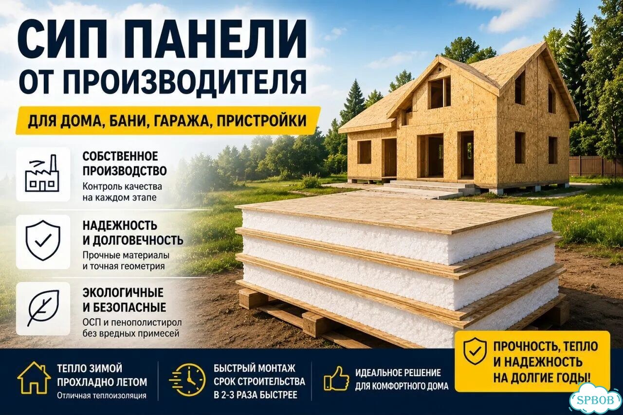 Сип панели для сборки дома в Бокситогорске под проект частного дома фото 2