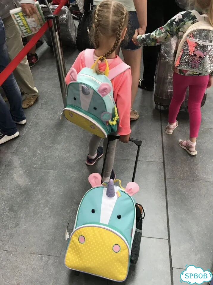 Детский чемодан и рюкзак skip hop фото 9