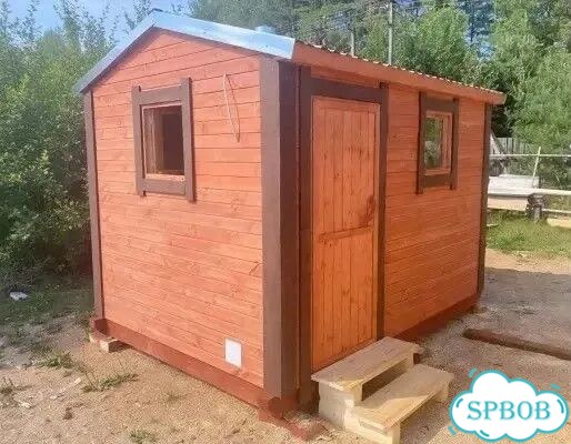 Мобильная баня из бруса фото 5