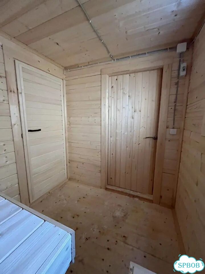 Мобильная баня из бруса фото 7