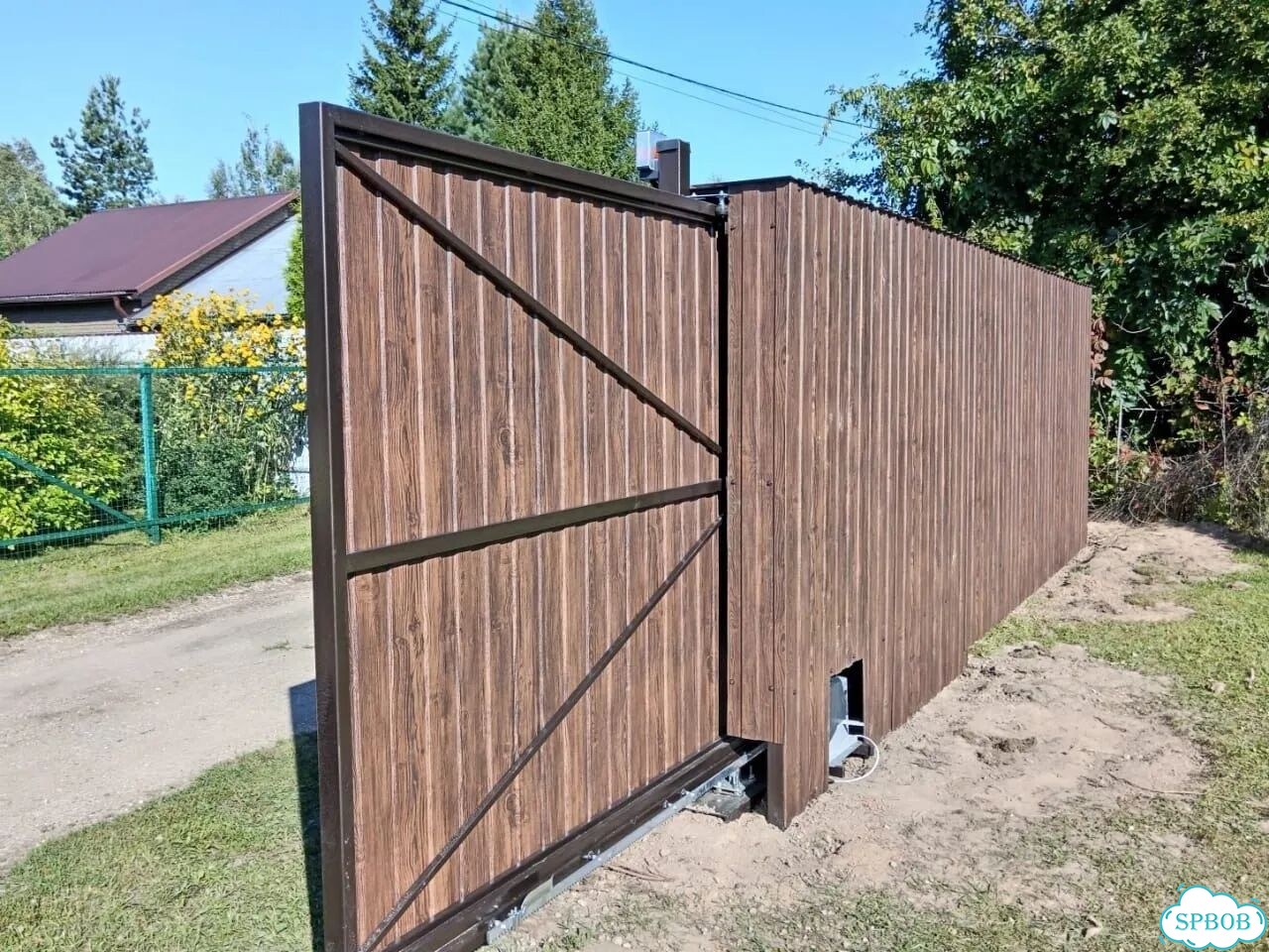 Откатные Ворота под ключ Санкт-Петербург и область фото 10