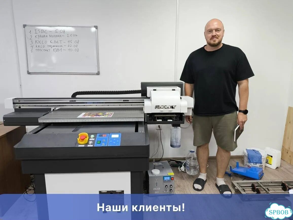 Принтер для DTG печати. Печать на ткани фото 7