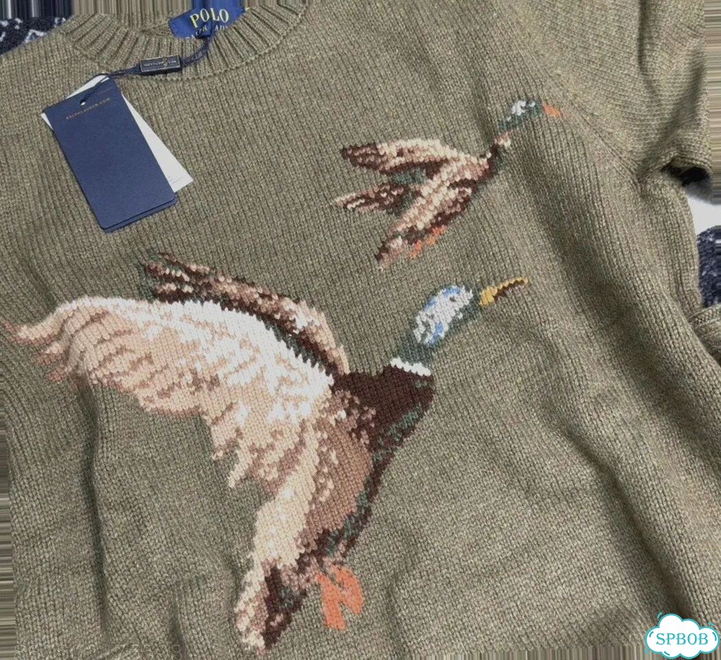 Вязаный свитер Polo Ralph Lauren duck фото 2