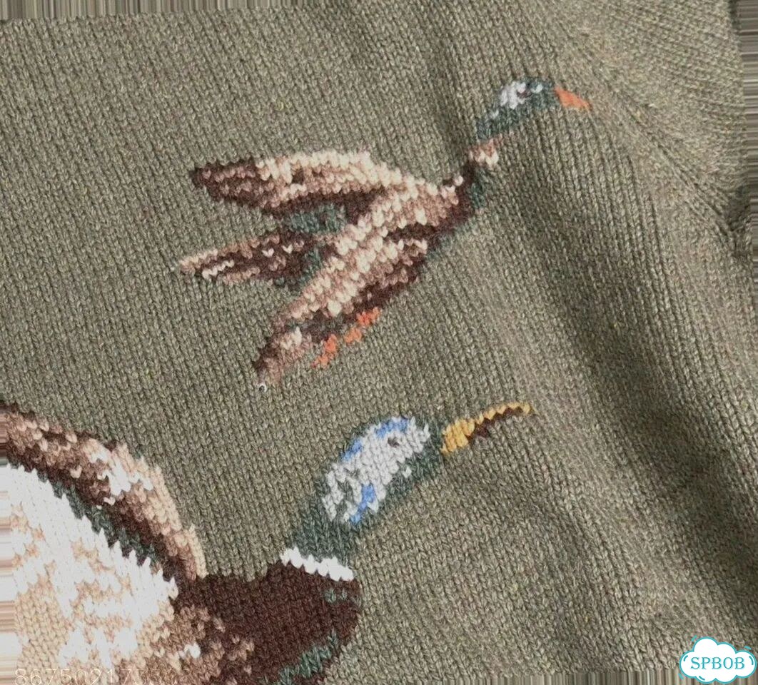 Вязаный свитер Polo Ralph Lauren duck фото 7