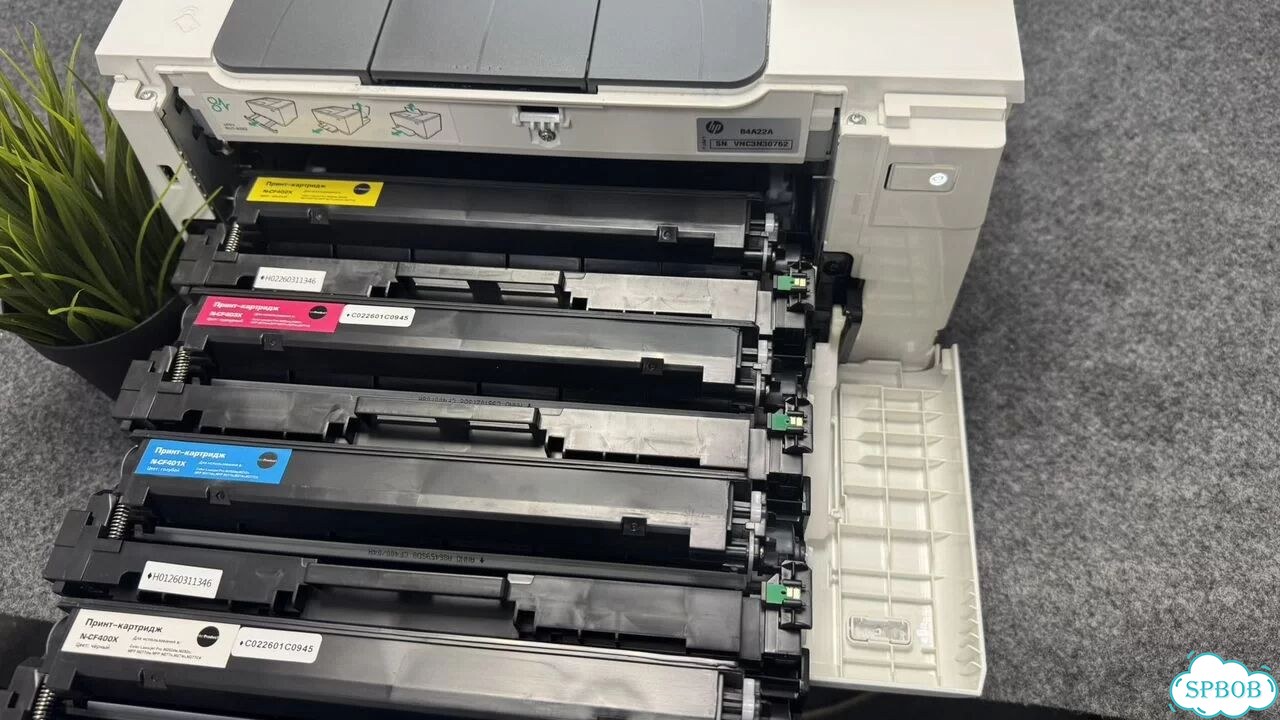 Принтер лазерный HP Color LaserJet Pro M252dw фото 4