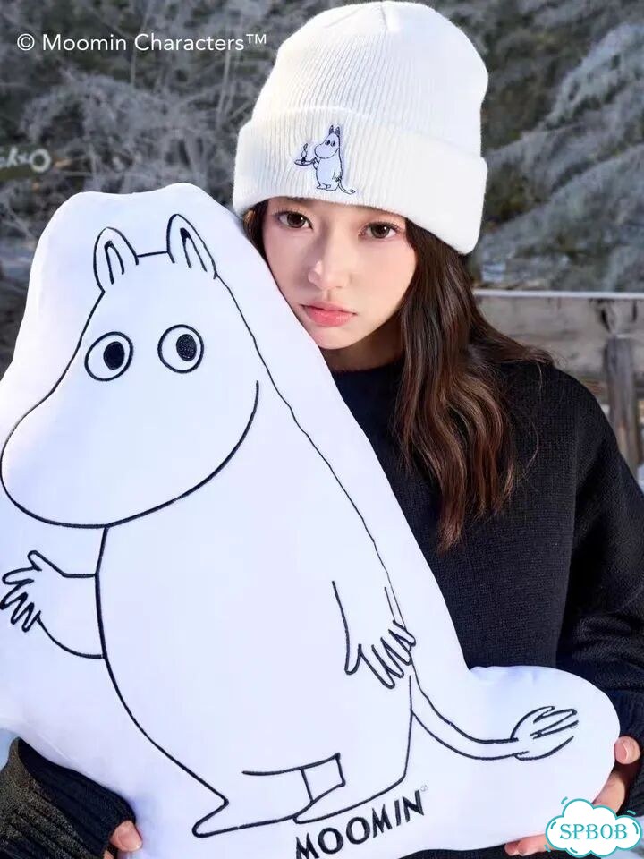 Подушка/мягкая игрушка 54х45 Муми-Тролли/Moomin фото 1