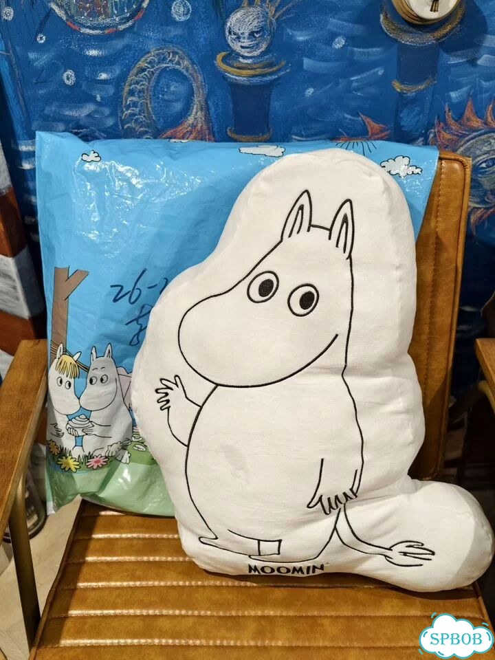 Подушка/мягкая игрушка 54х45 Муми-Тролли/Moomin фото 2