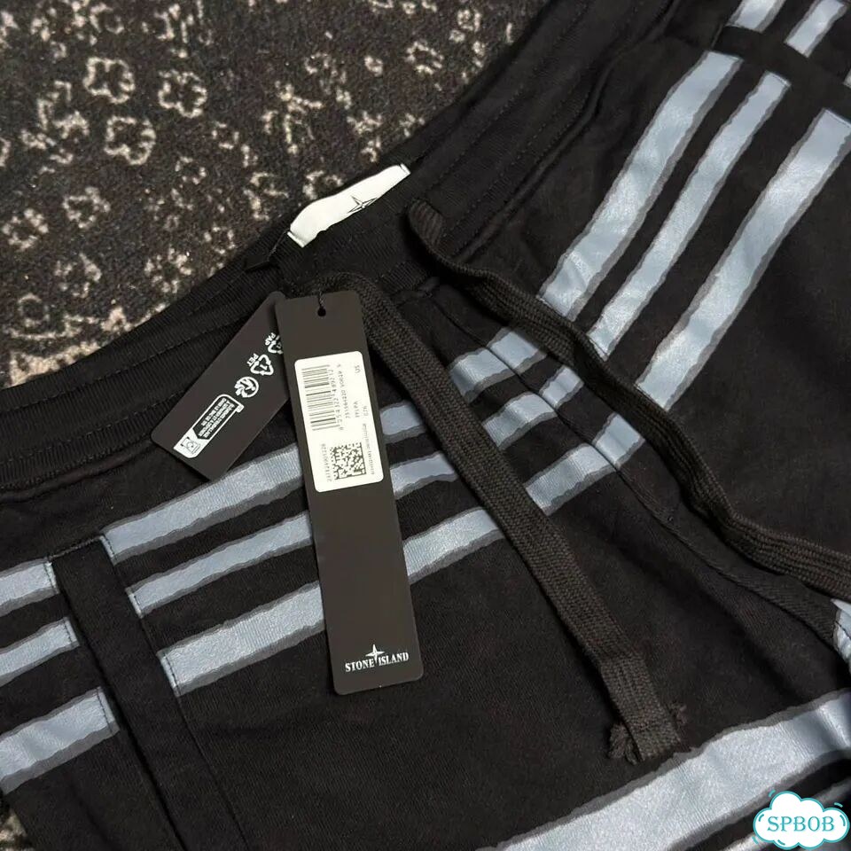 Шорты Stone Island x Supreme black фото 2