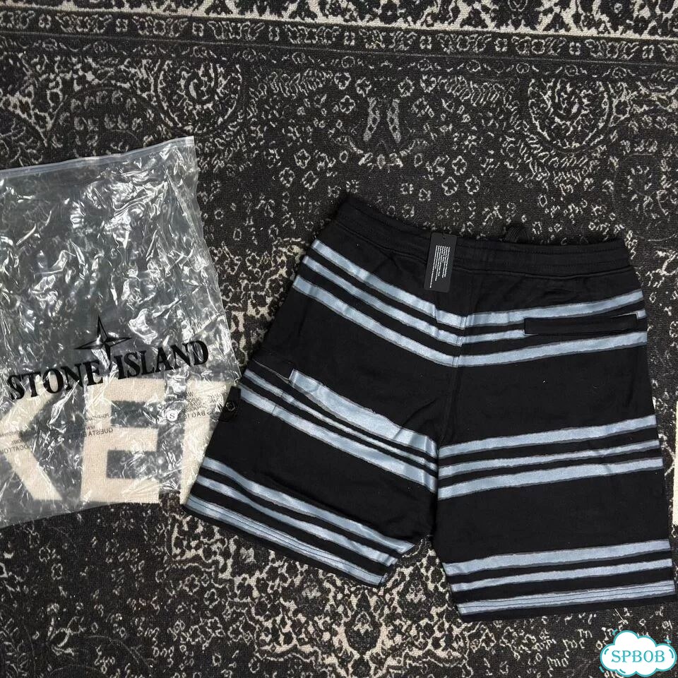 Шорты Stone Island x Supreme black фото 9