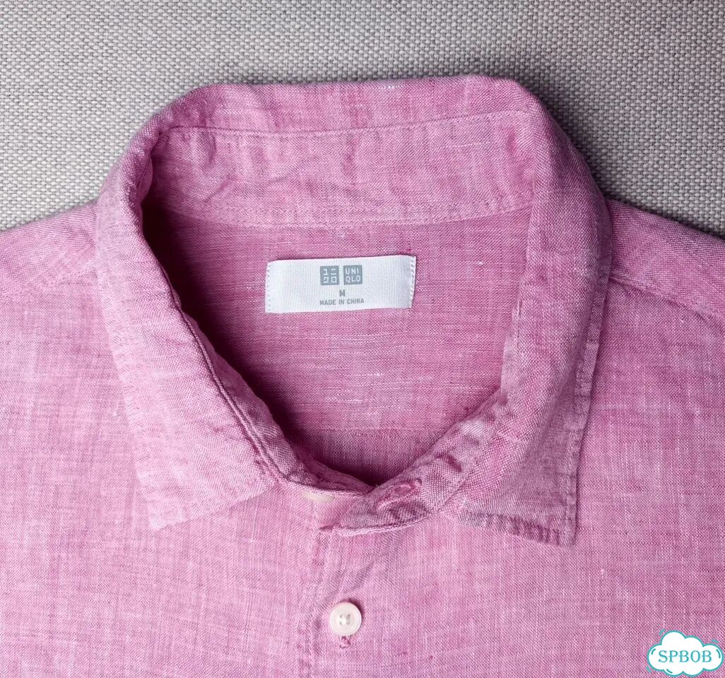 100% Лён/ Uniqlo/ Пыльная Роза фото 3